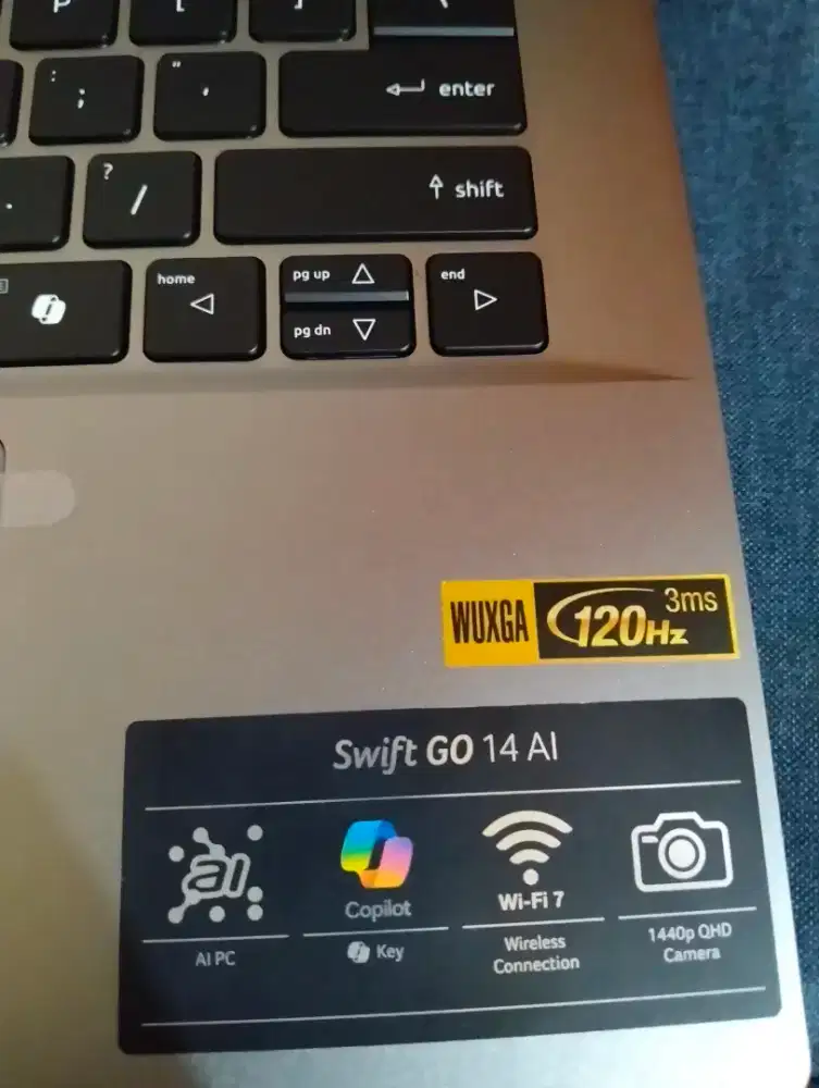 Dijual Laptop Acer Swift GO 14 AI