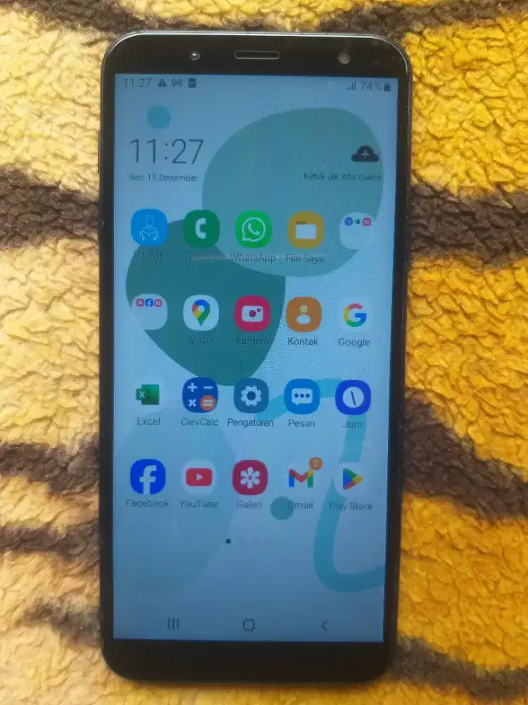 Samsung-J6,Ram4/64,th2020-VersiAndroid-9,Batre&KameraBaik,TulangOri