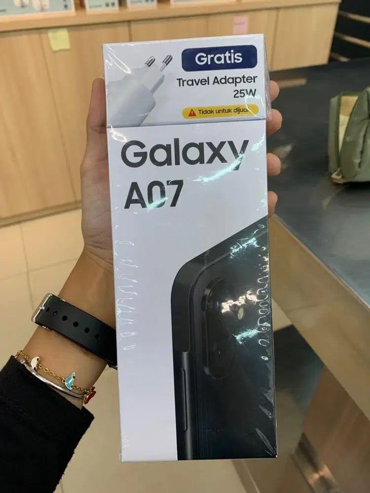 READY HARGA PROMO NATAL SAMSUNG A07 FREE ADAPTER, CASE, TG PLG MURAH