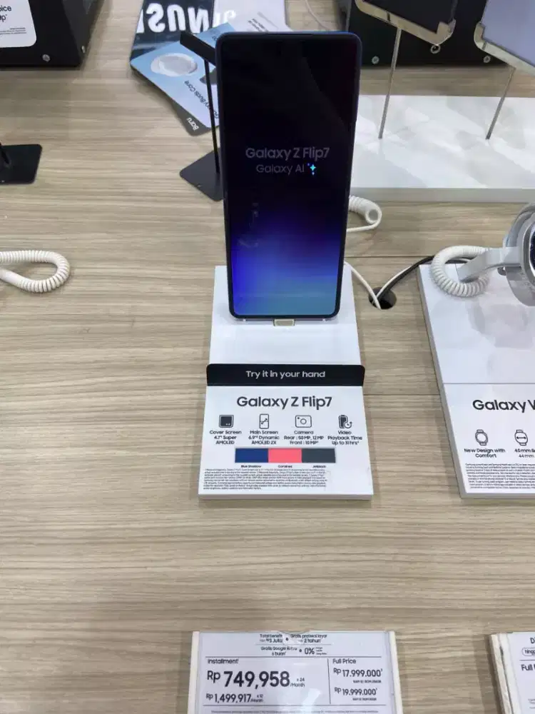 PROMO CICILAN TRIPLE ZERO SAMSUNG GALAXY Z FLIP7 256GB