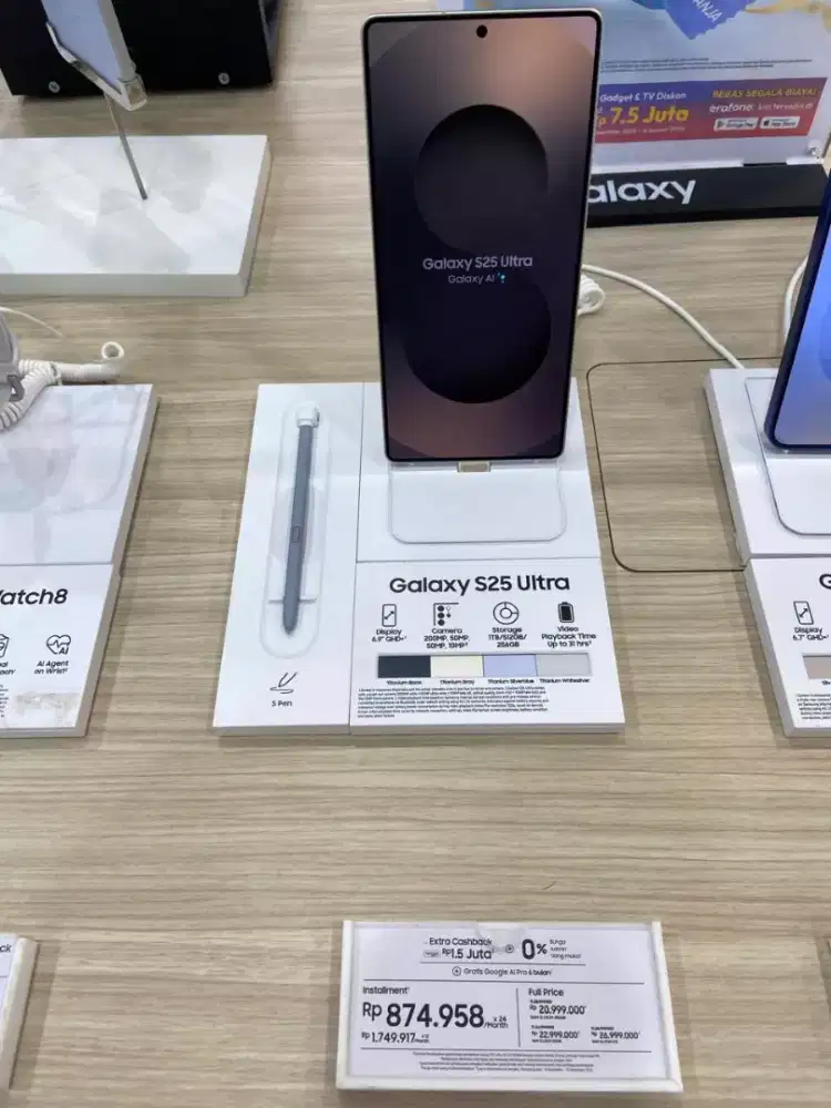 PROMO CICILAN TRIPLE ZERO SAMSUNG GALAXY S25 ULTRA 256GB