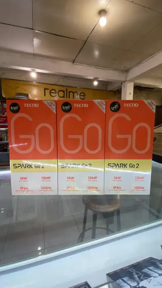 Redy tecno spark Go2 4/128 NEW Garansi resmi 1thn