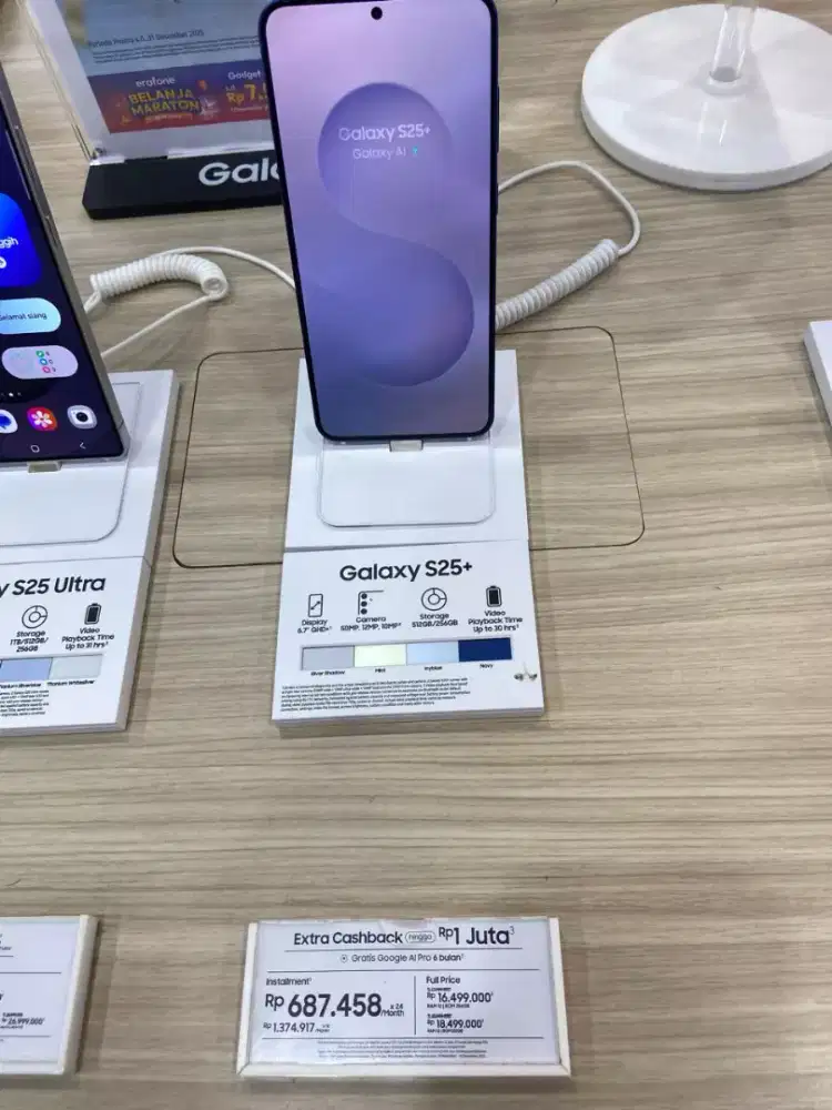 PROMO CICILAN TRIPLE ZERO SAMSUNG GALAXY S25+ 256GB