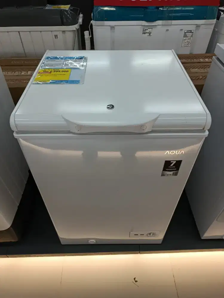 Promo Chest Freezer AQUA 100 Liter Bisa Cicilan Tanpa DP Bunga 0%