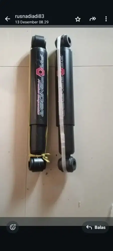 Jual shokbeker mobil bekakang