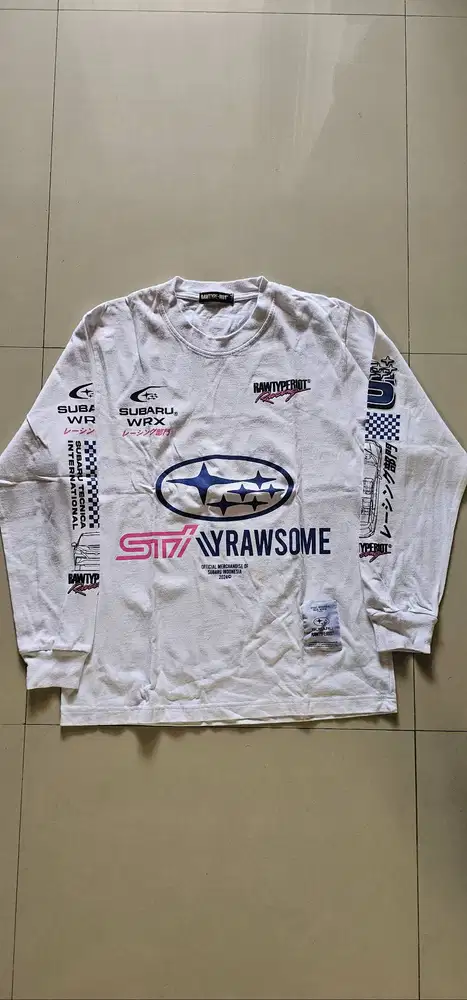 Baju lengan panjang Rawtyperiot X Subaru
