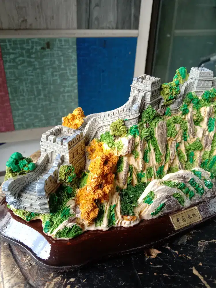 Pajangan bahan akrilik great wall China