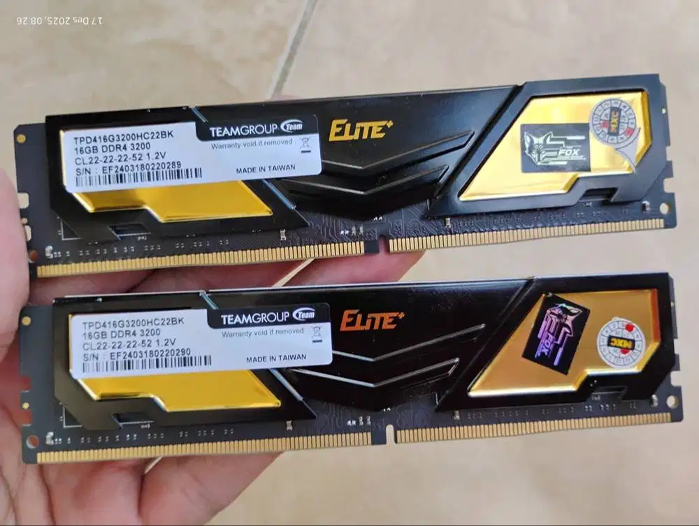 TEAM ELITE+ DDR4 2x16GB (32GB) 3200MHz