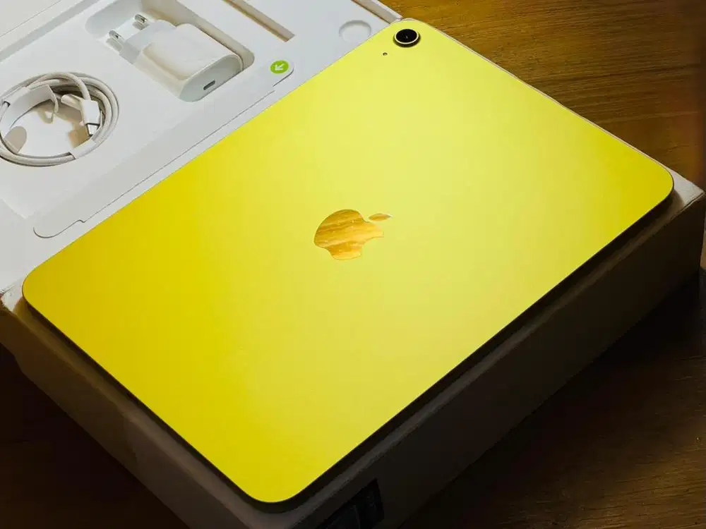 iPad 11 128GB iBox BH100% Yellow Garansi Panjang