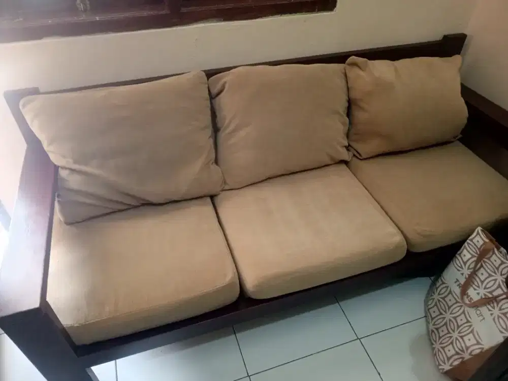 sofa jati comfy 1 set