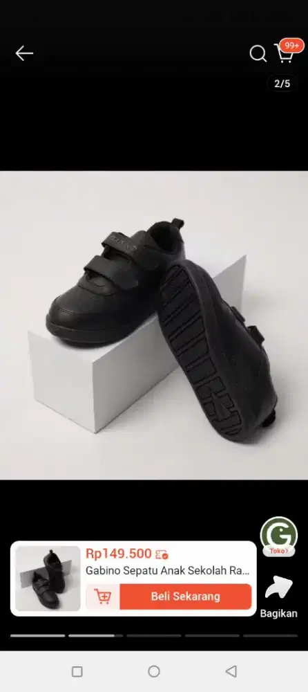 Sale Sepatu anak GABINO original new freeongkir