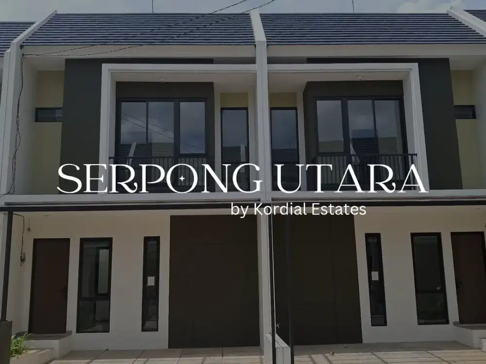 Dijual Rumah Siap Hunu Serpong Utara Dekat Tol Jelupang Dan Living World Alam Sutera Dengan One Gate System