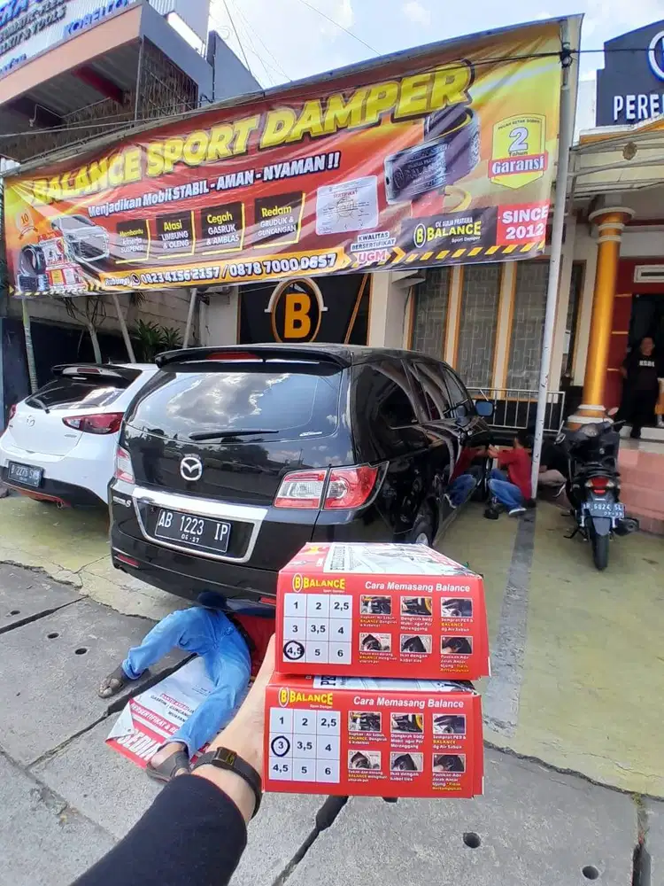 Cukup 20 Menit, GRUDUK & LIMBUNG Mobil TERATASI dg Psg BALANCE Damper!
