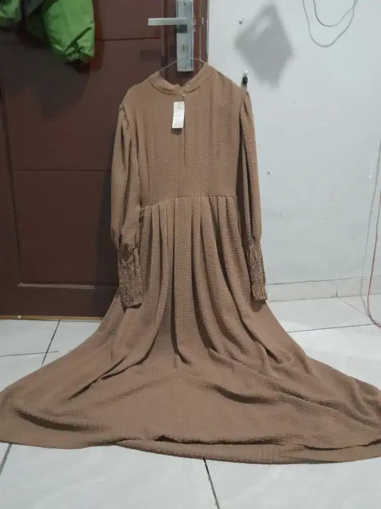 Jual gamis masi baru ld 105 sampai ld 110