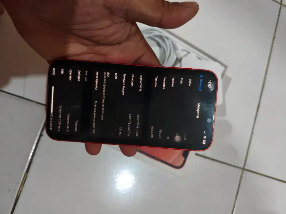 Iphone 12 256gb inter kemenperin permanen