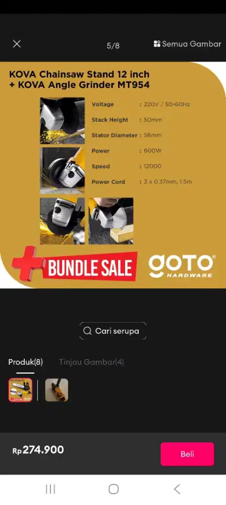 Grinder Sandler kettle