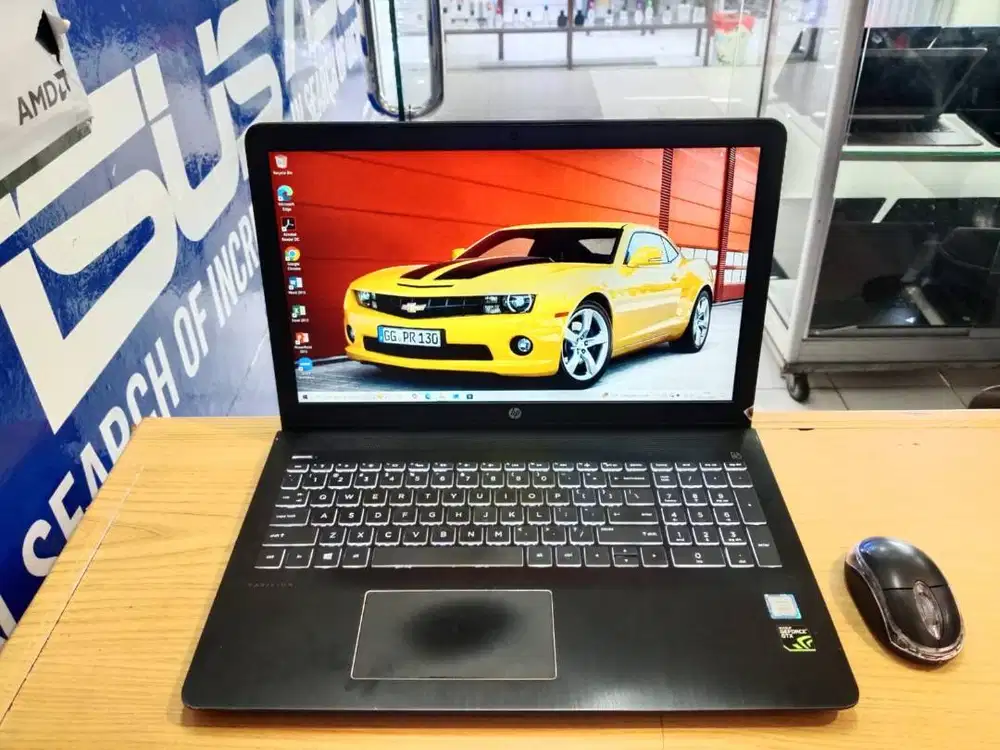 LAPTOP HP PAVILION 15-CB092TX CORE i7 RAM 8GB SSD 250GB NVIDIA GEFORCE