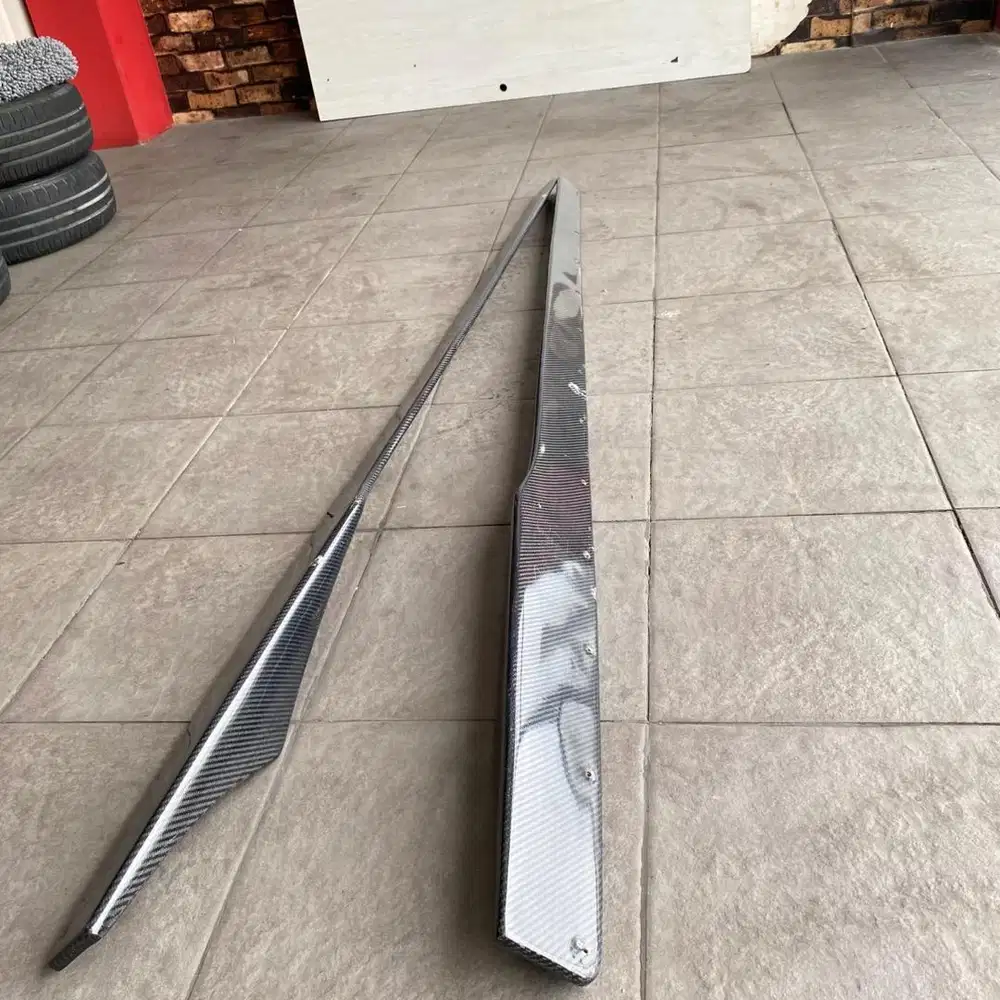Side Skirt Carbon BMW 840i Coupe G15 (Set Kiri-Kanan) Copotan