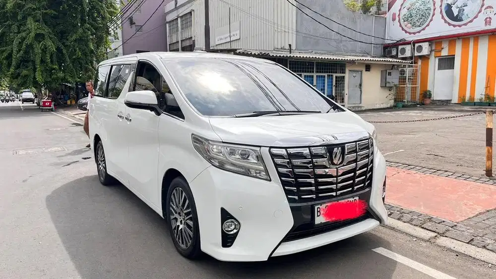 CASH ONLY Toyota Alphard G ATPM 2016 Bensin