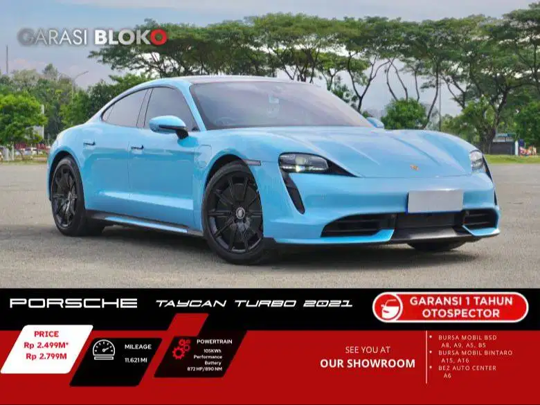 Porsche Taycan Turbo  EV AWD ATPM 2021