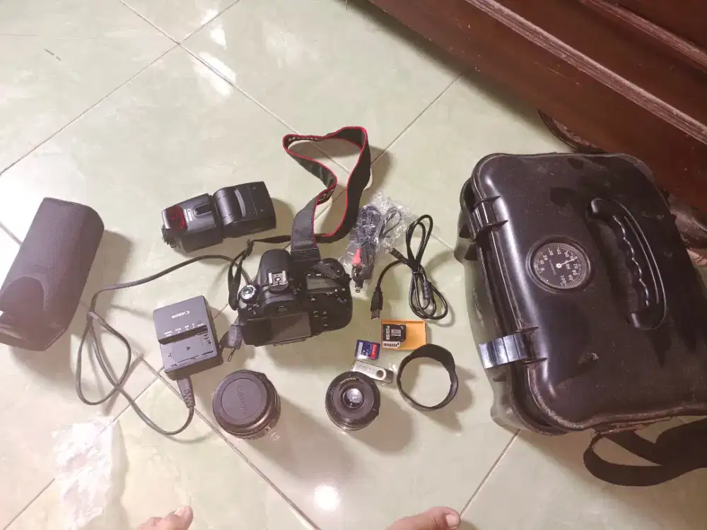 Jual kamera bekas cenon/dslr 60d