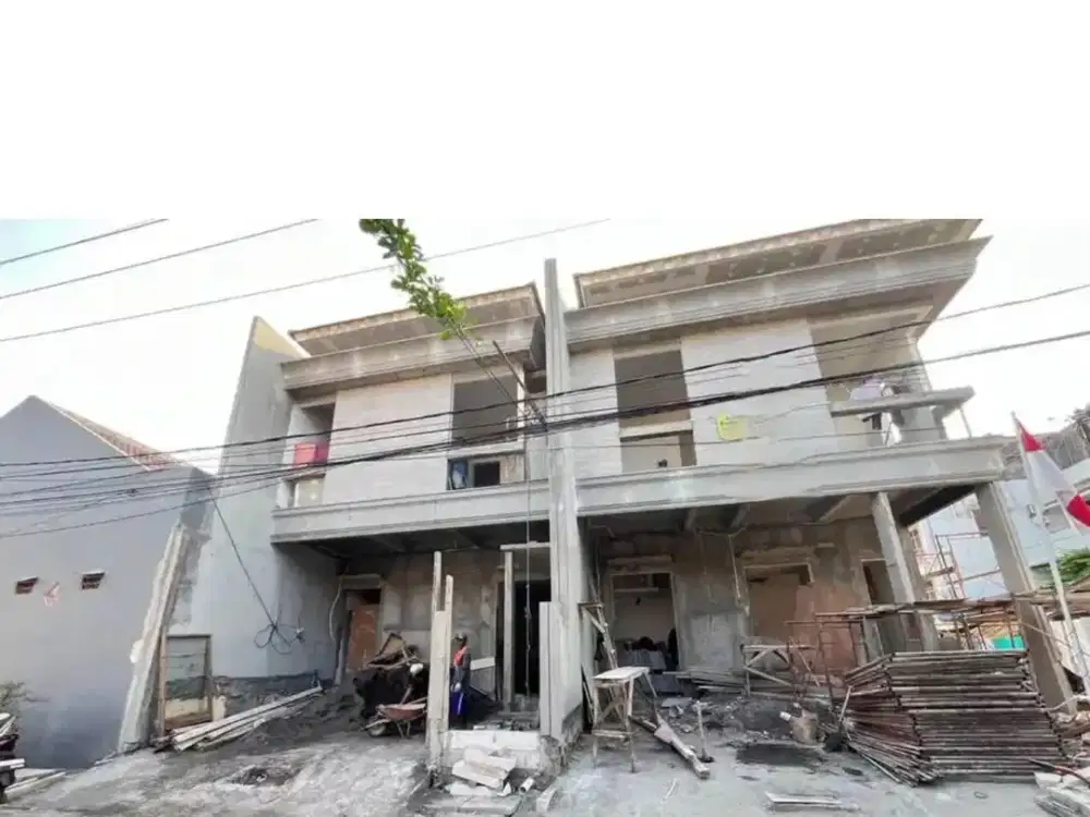 Rumah 2 Lantai Baru Minimalis SHM di Wiyung Indah