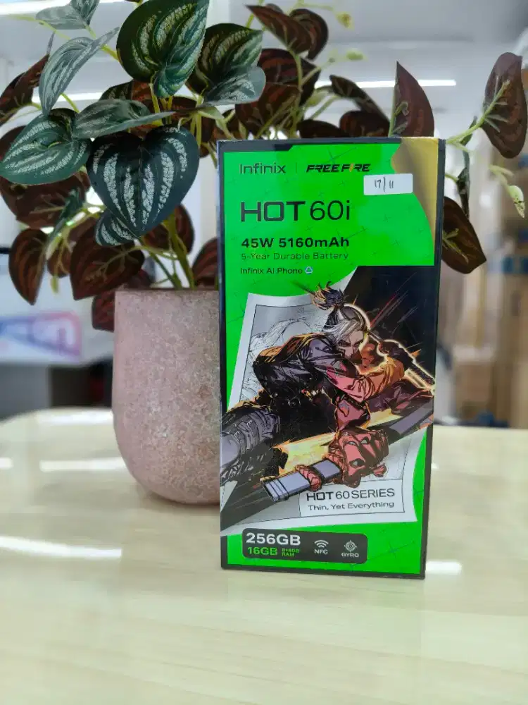 Infinix Hot 60i 8GB/256GB Garansi Resmi Infinix