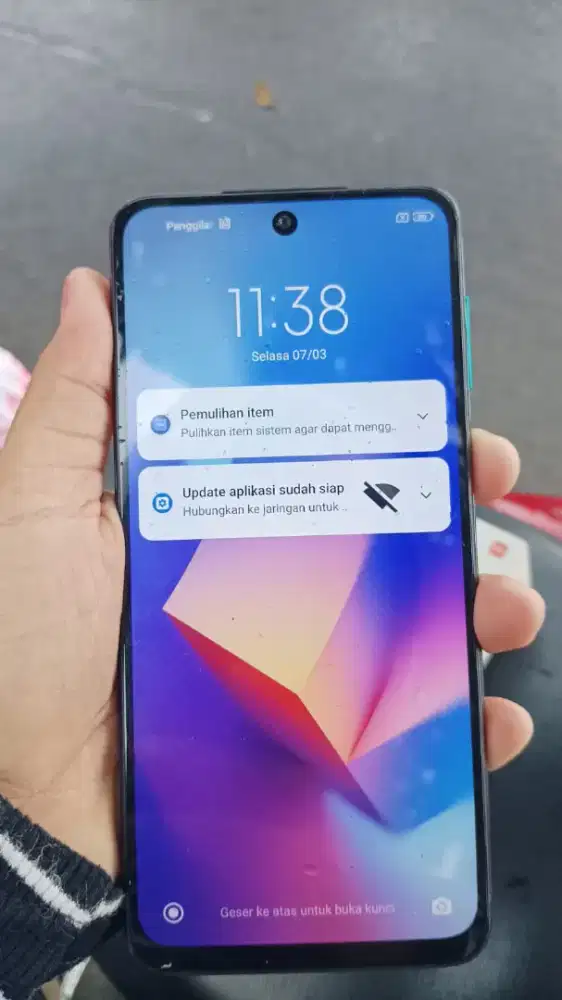 Redmi note 9 pro ram 6/128 fullset