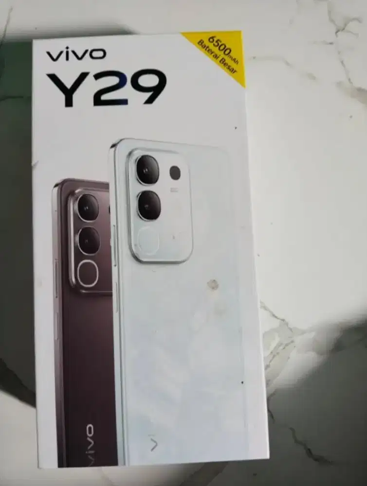 Di jual hp vivoy29 ram8/256 kondisi baru Masi di segel full set
