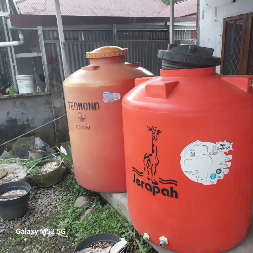 Tangki Air 1030 liter kurang lebih