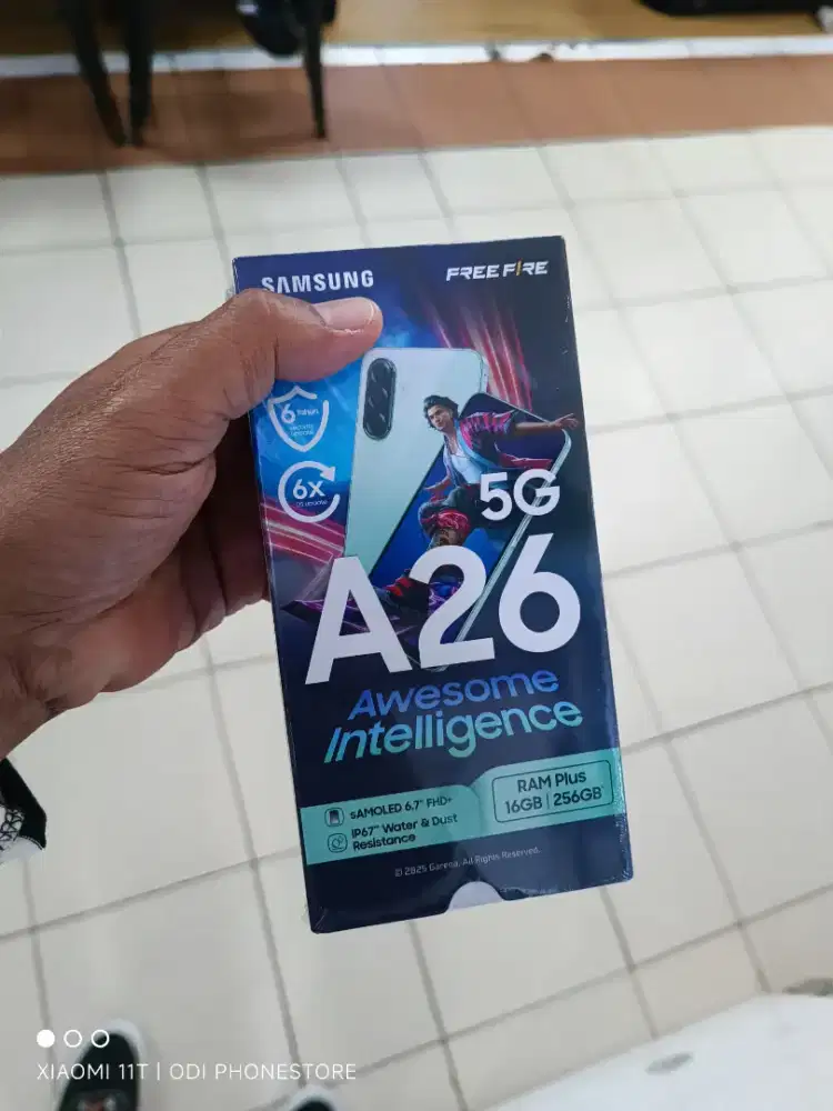 Hp baru segel garansi resmi Samsung a26 5g 8/256 gb