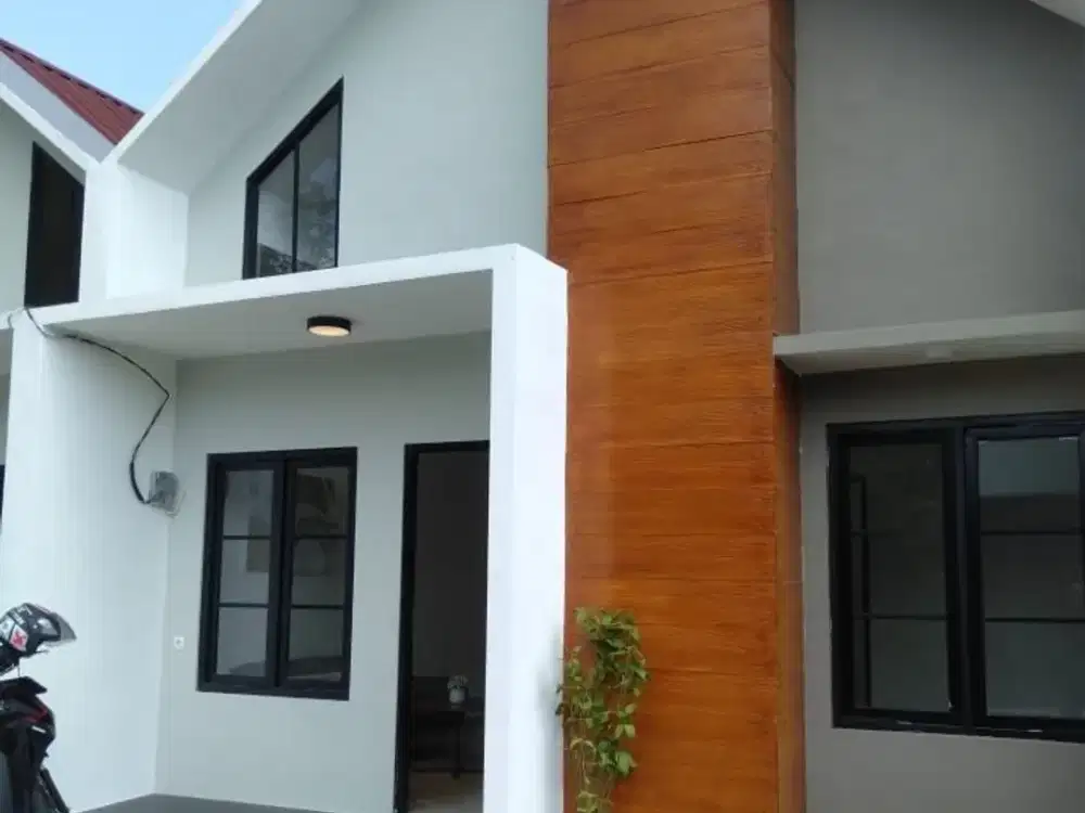 Rumah dijual sawojajar cemorokandang 385jt 2KT semifurnished exit tol