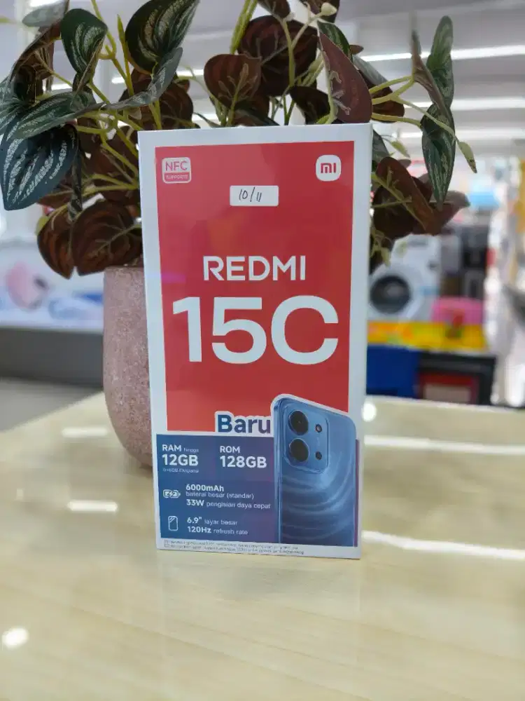 Xiaomi Redmi 15C 6GB/128GB Garansi Resmi TAM