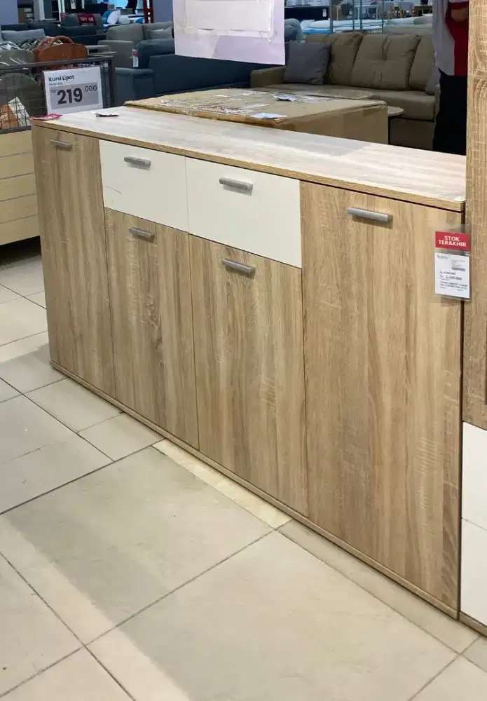 Cabinet meja 4 pintu