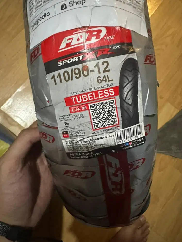 BAN FDR SPORT XR EVO 110/90 - 12