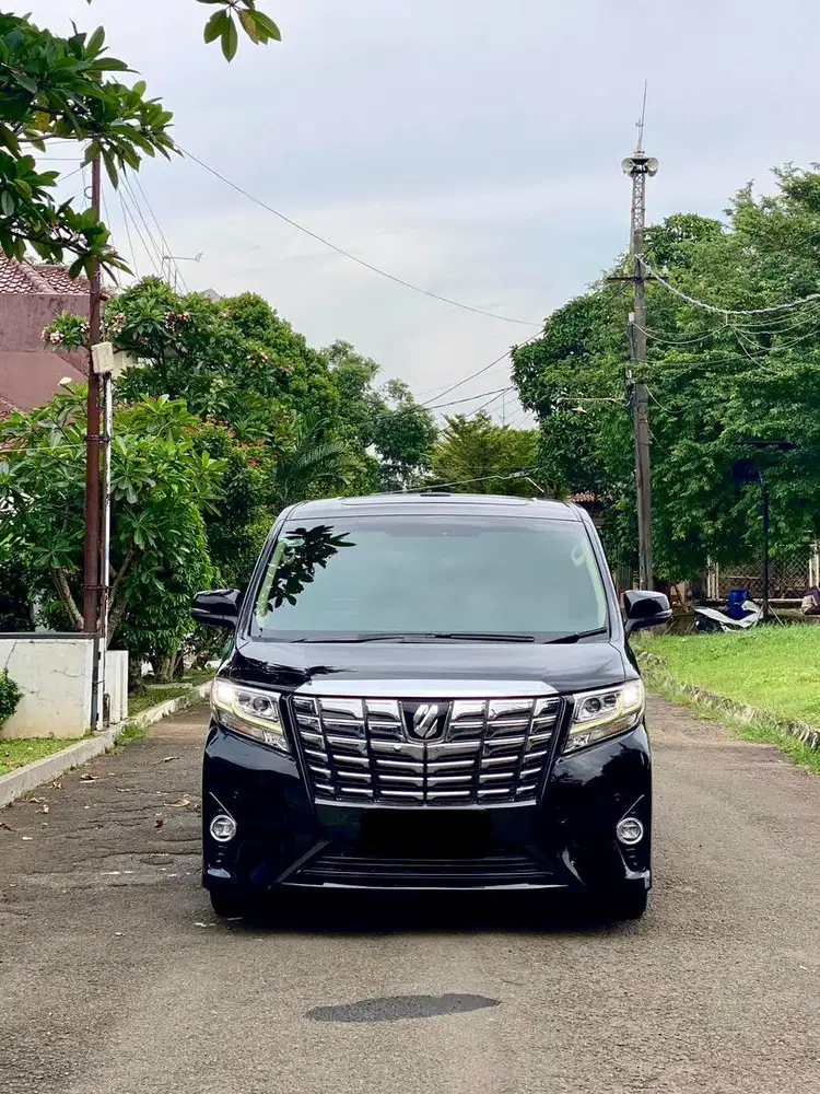 CASH Toyota All New Alphard G ATPM 2017 Record