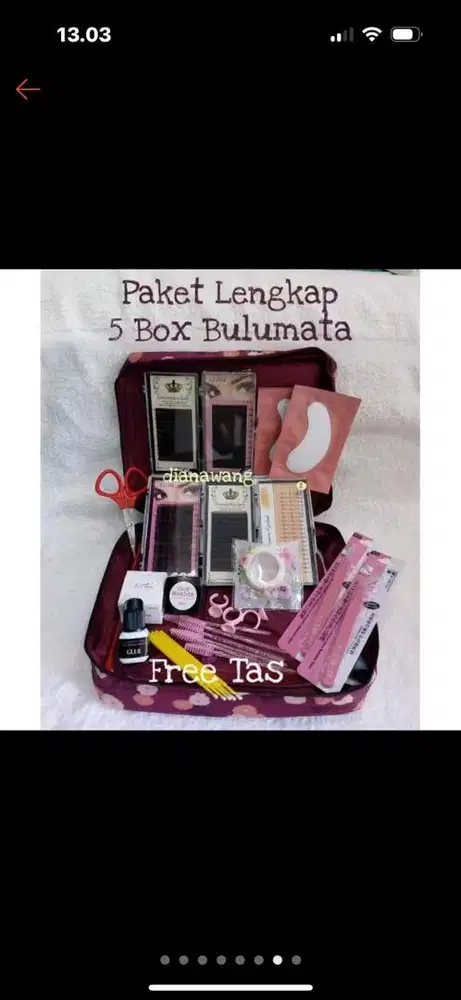 paket eyelash extension