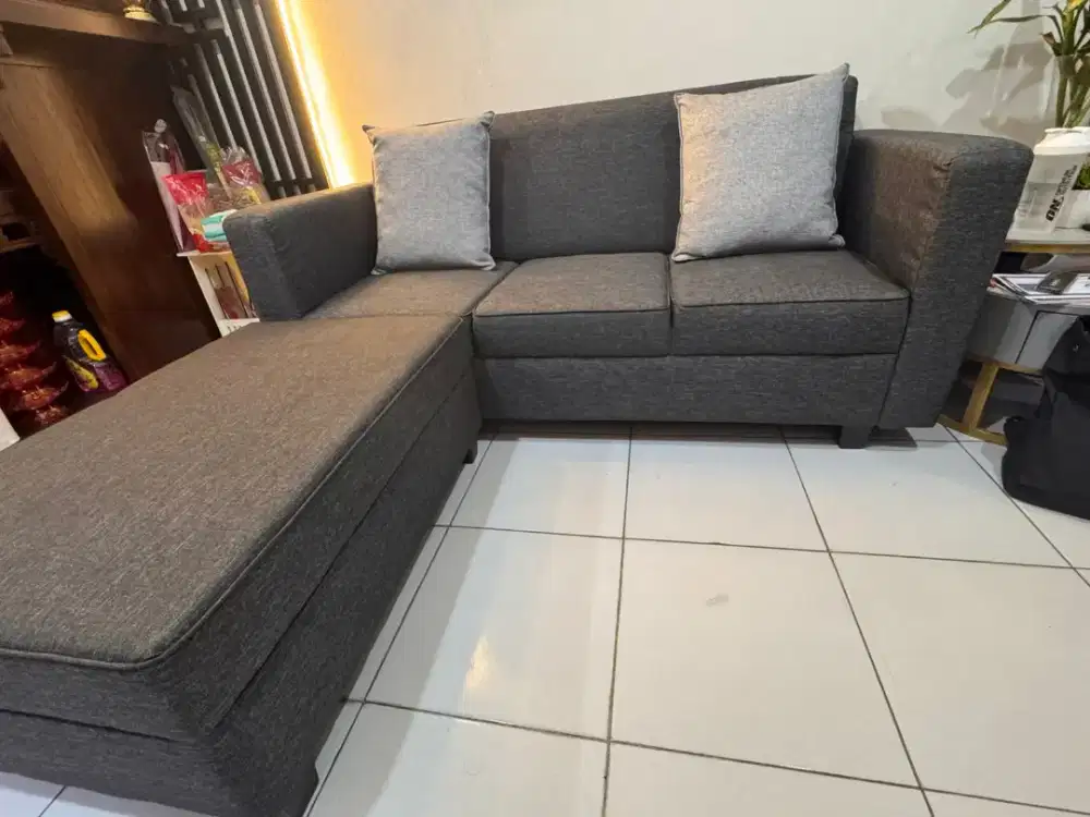 Dijual Sofa L Like New