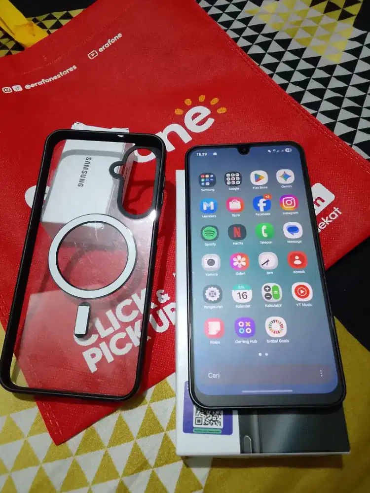 samsung a17 8/256 baru sebulan