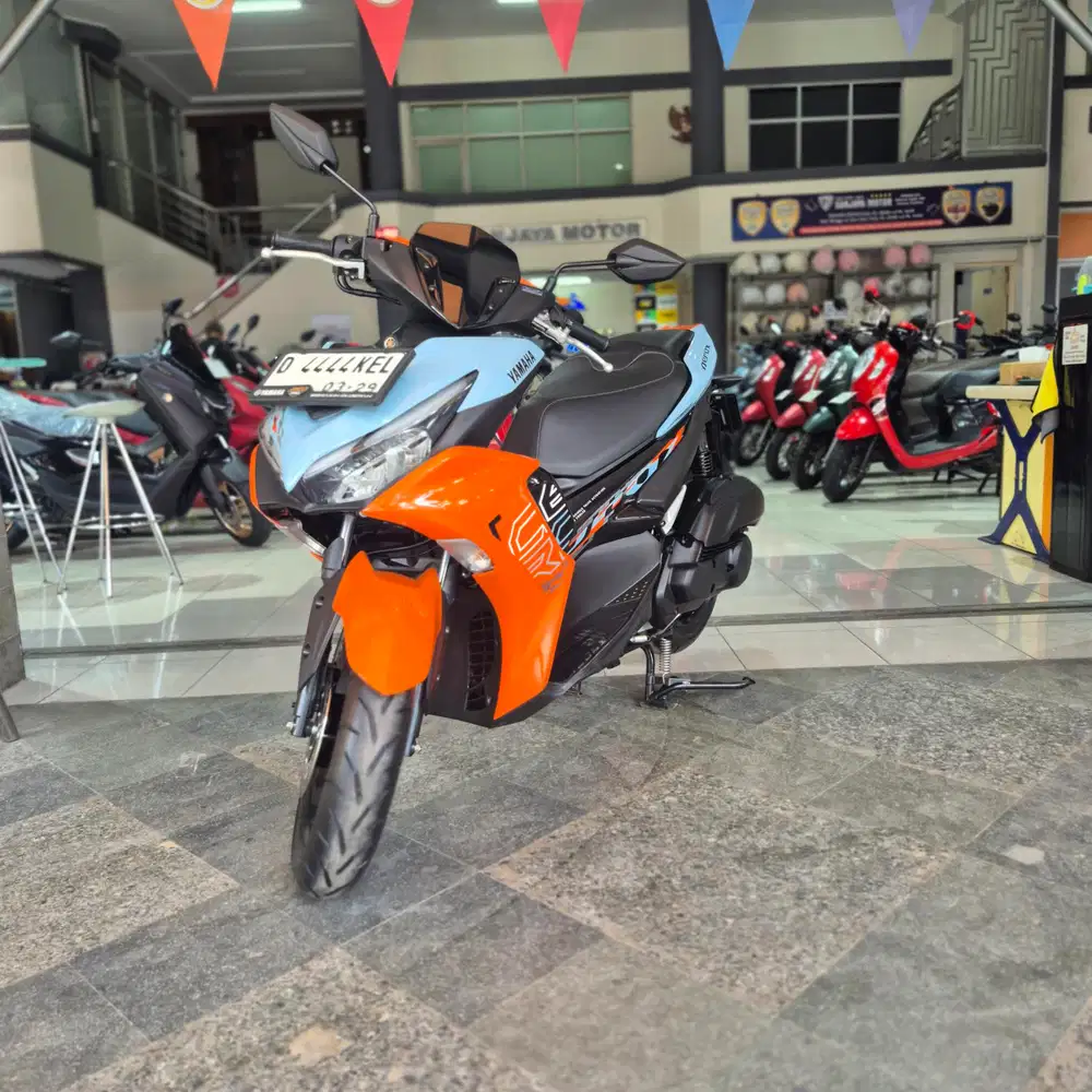 Kilometer 918 Yamaha Aerox 155 VVA 2024. Wildan Sanjaya Motor Bandung