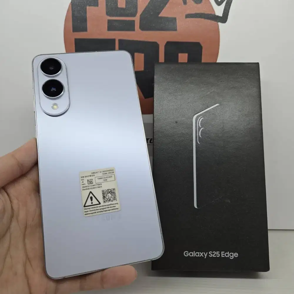 Samsung Galaxy S25 Edge 12/256GB Fullset Mulus No Minus