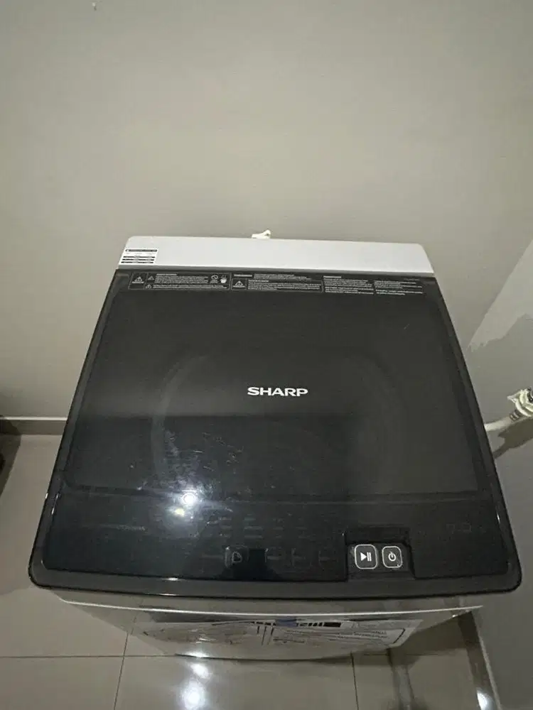 Mesin Cuci Sharp 1 tabung bukaan atas