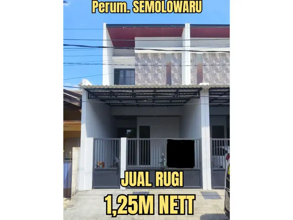 ‼️TERMURAH, TURUN HARGA‼️ RUMAH BARU GRESS PERUM SEMOLOWARU NGINDEN MANYAR KLAMPIS RUNGKUT SURABAYA TIMUR. DEKAT MASJID, MERR, KAMPUS, RS, Dsb