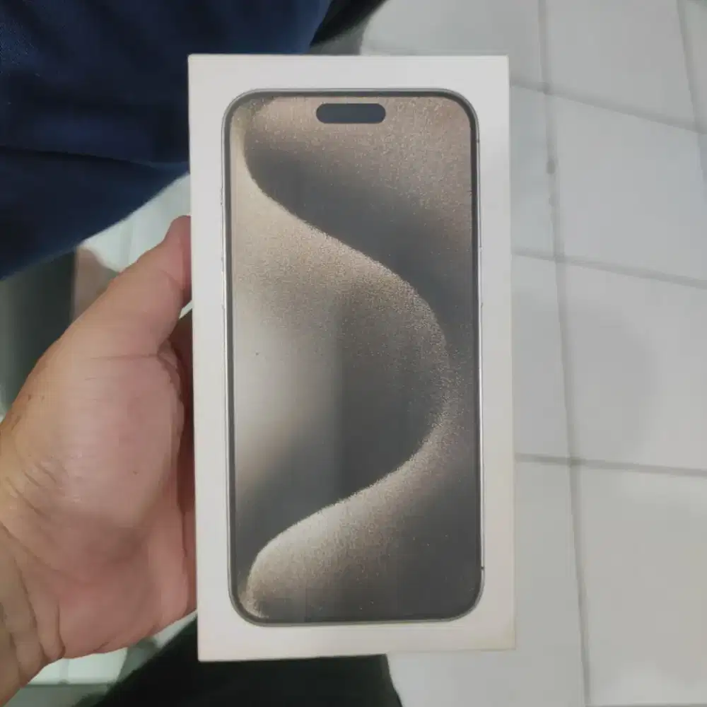 iPhone 15 pm 256gb iBox lengkap