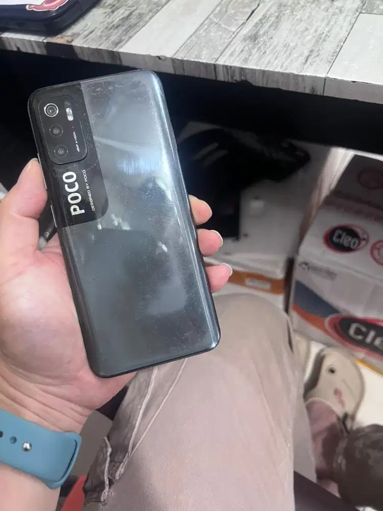 Poco m3 pro 128 5G original lcd tompel dikit aja harga net aja