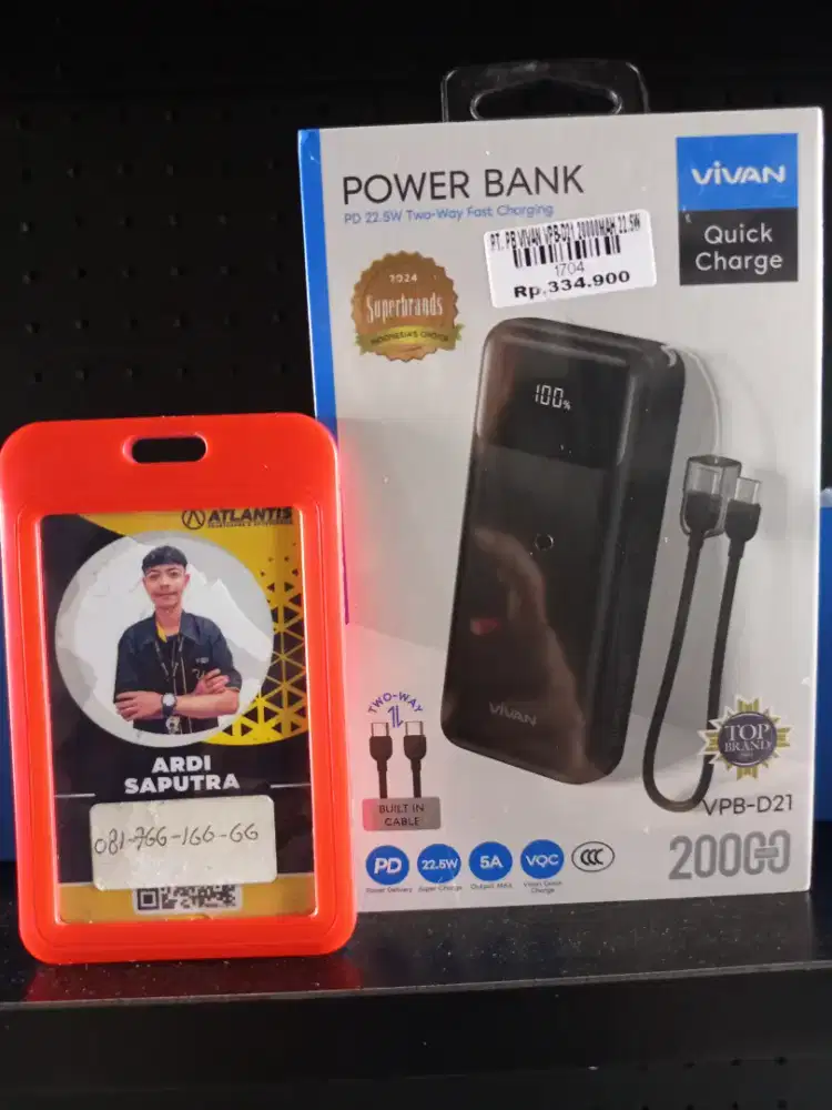 PB VIVAN VPB-D21 20000MAH 22,5W