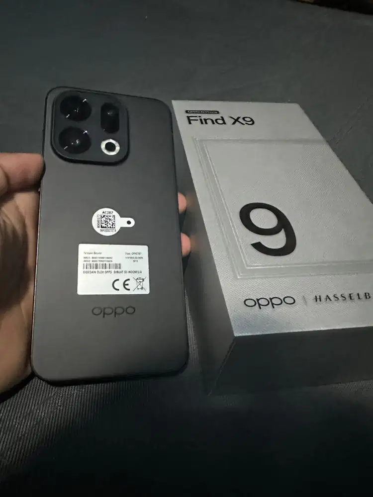 Oppo X9 12/256 Pemakaian Belum Seminggu