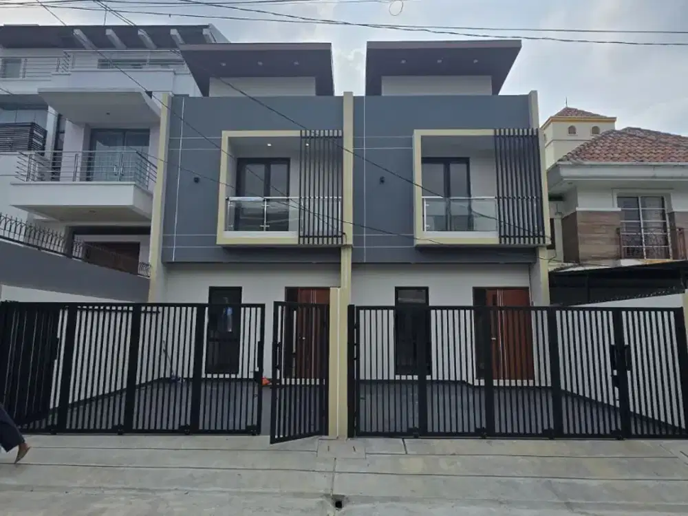 ANA RUMAH BARU UK 5X25M DI KAVLING DKI MERUYA SELATAN