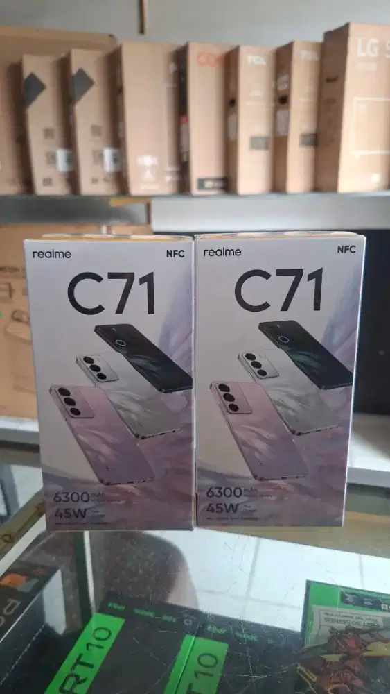 REALME C71 4/128GB RESMI KREDIT TUKER TAMBAH
