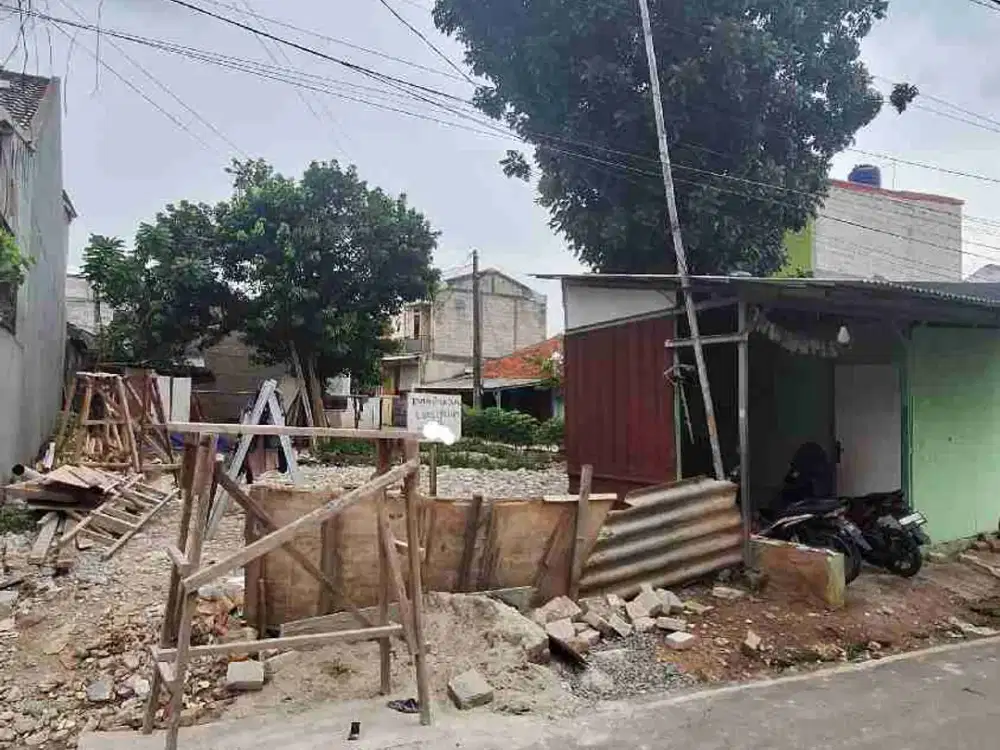 TANAH KAVLING SIAP BANGUN LUAS TANAH 290m² BEBAS BANJIR LOKASI STRATEGIS BANGET